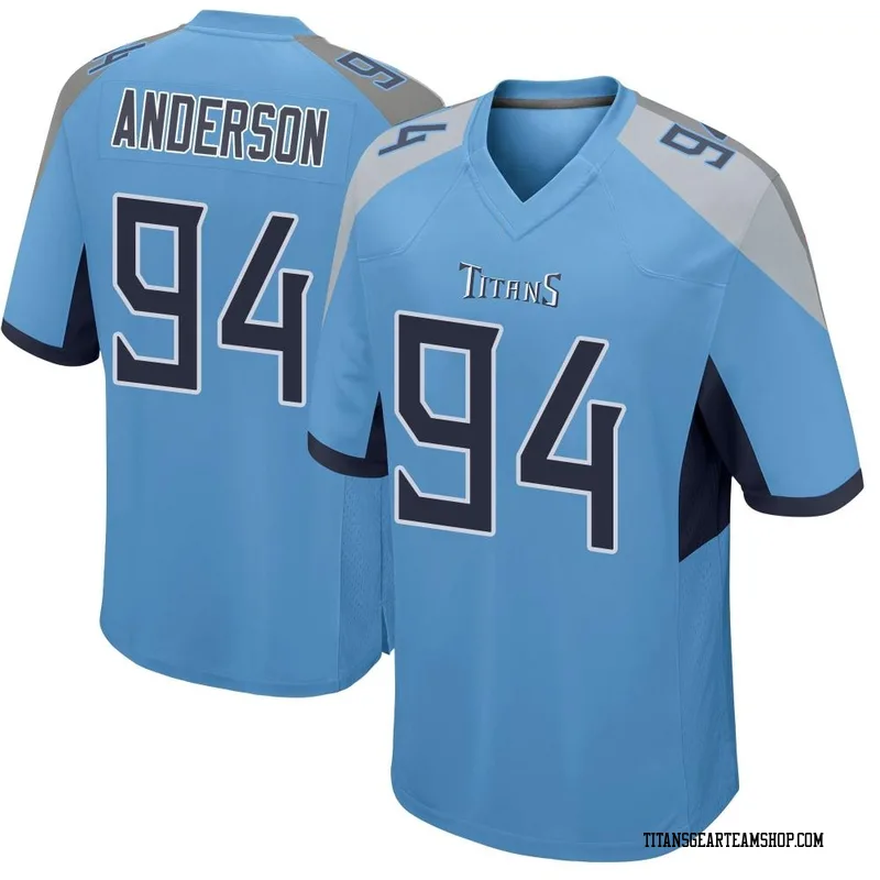 Men's Abdullah Anderson Tennessee Titans Nike Game Jersey - Light Blue