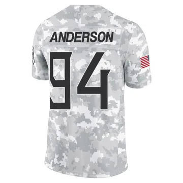 Men's Abdullah Anderson Tennessee Titans Nike Limited 2024 Salute to Service Jersey - Arctic Camo