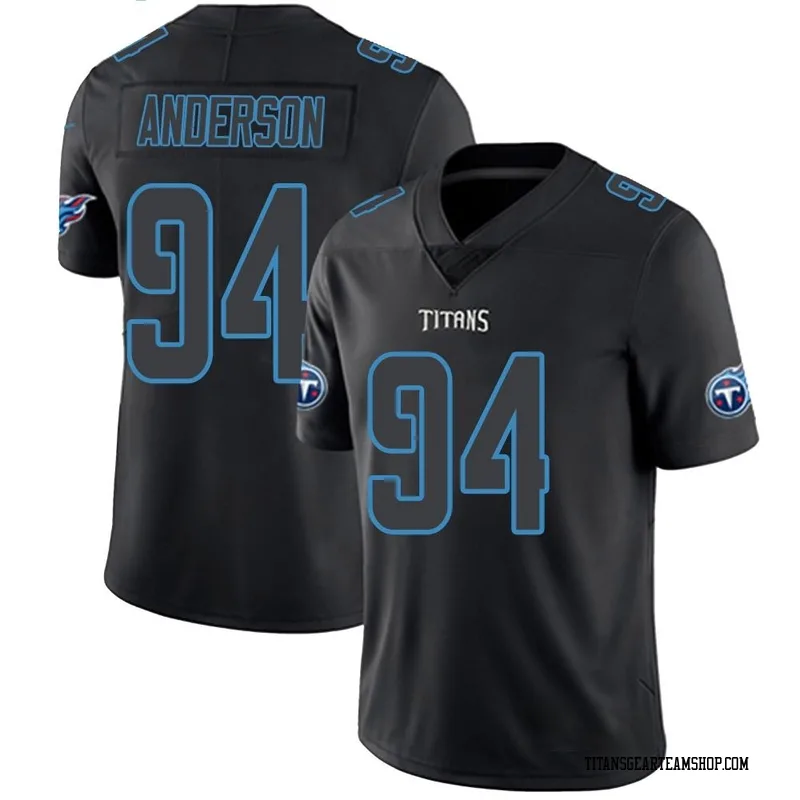 Men's Abdullah Anderson Tennessee Titans Nike Limited Jersey - Black Impact