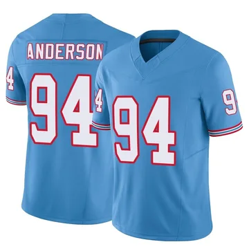 Men's Abdullah Anderson Tennessee Titans Nike Limited Vapor F.U.S.E. Jersey - Light Blue