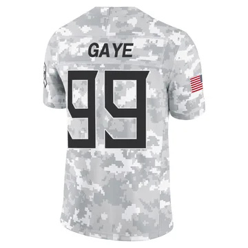 Men's Ali Gaye Tennessee Titans Nike Limited 2024 Salute to Service Jersey - Arctic Camo