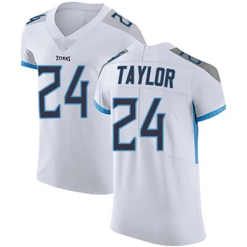 Men's Alontae Taylor Tennessee Titans Nike Elite Vapor Untouchable Jersey - White