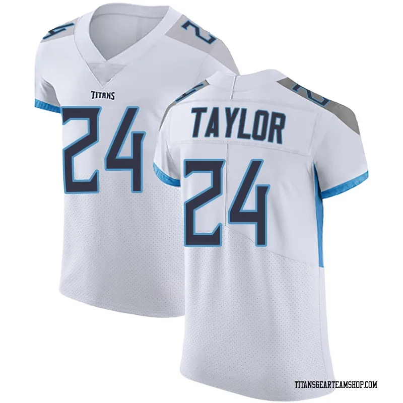 Men's Alontae Taylor Tennessee Titans Nike Elite Vapor Untouchable Jersey - White