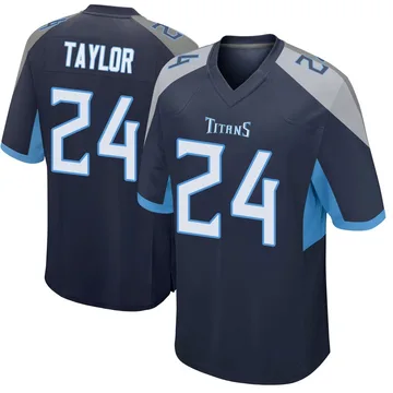 Men's Alontae Taylor Tennessee Titans Nike Game Jersey - Navy
