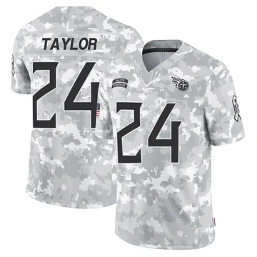 Men's Alontae Taylor Tennessee Titans Nike Limited 2024 Salute to Service Jersey - Arctic Camo