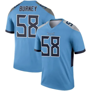 Men's Amari Burney Tennessee Titans Nike Legend Jersey - Light Blue