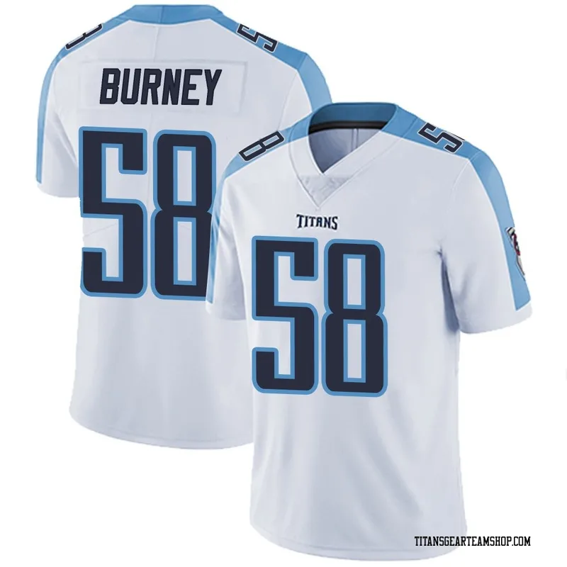 Men's Amari Burney Tennessee Titans Nike Limited Vapor Untouchable Jersey - White
