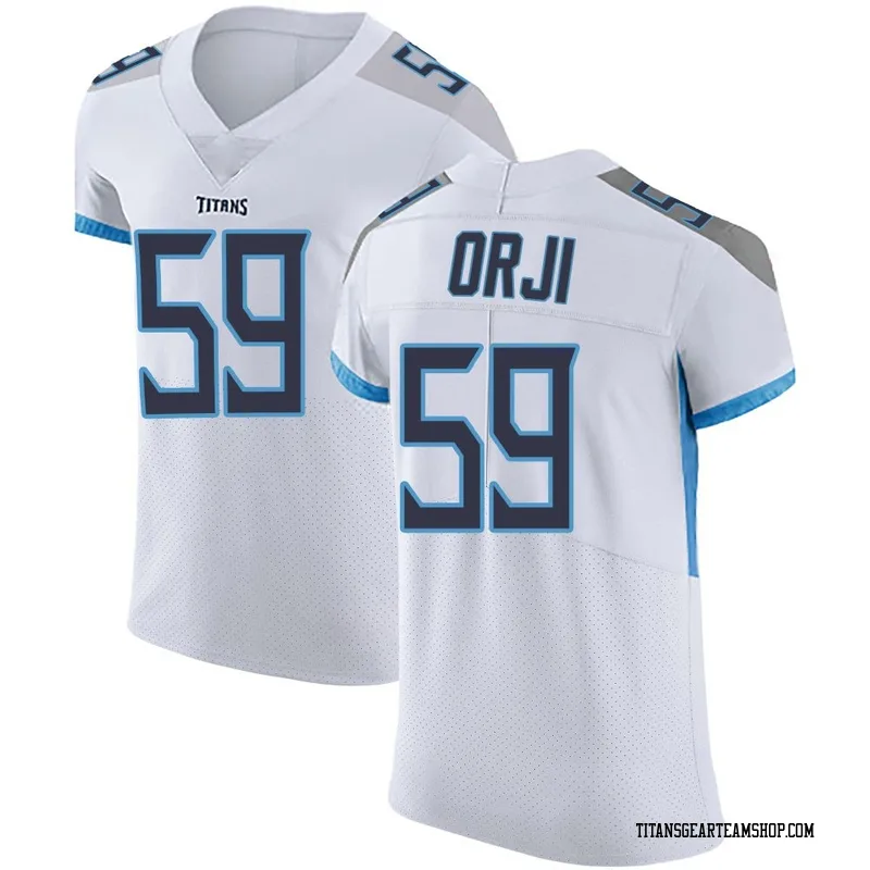 Men's Anfernee Orji Tennessee Titans Nike Elite Vapor Untouchable Jersey - White