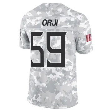 Men's Anfernee Orji Tennessee Titans Nike Limited 2024 Salute to Service Jersey - Arctic Camo