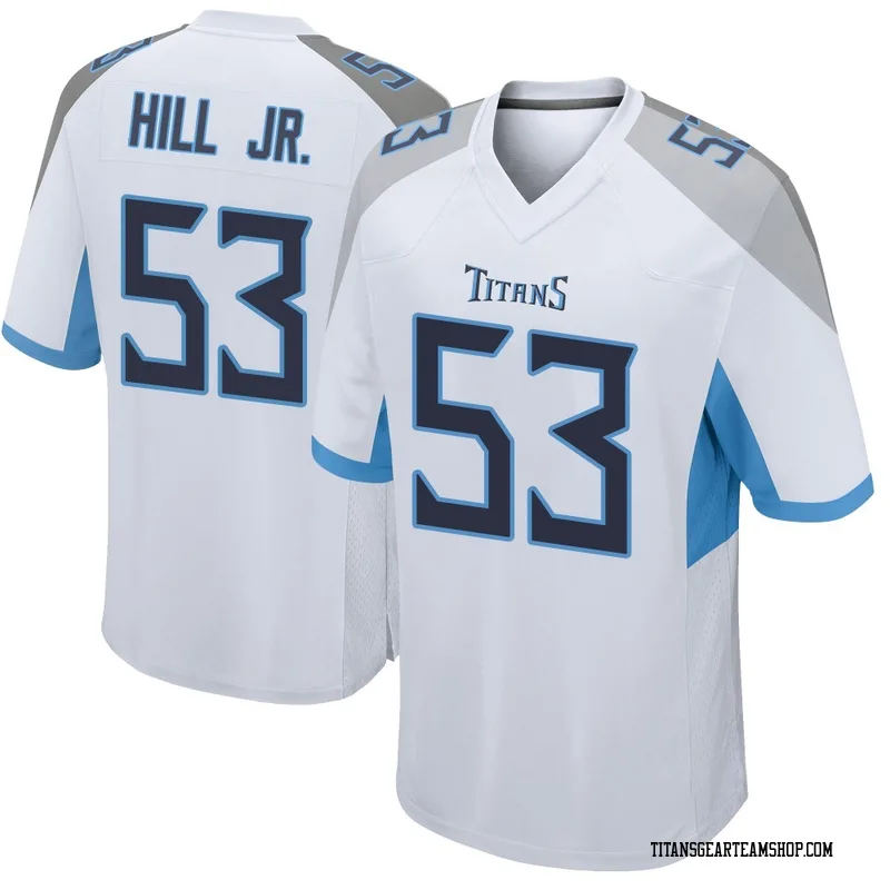 Men's Anthony Hill Jr. Tennessee Titans Nike Game Jersey - White