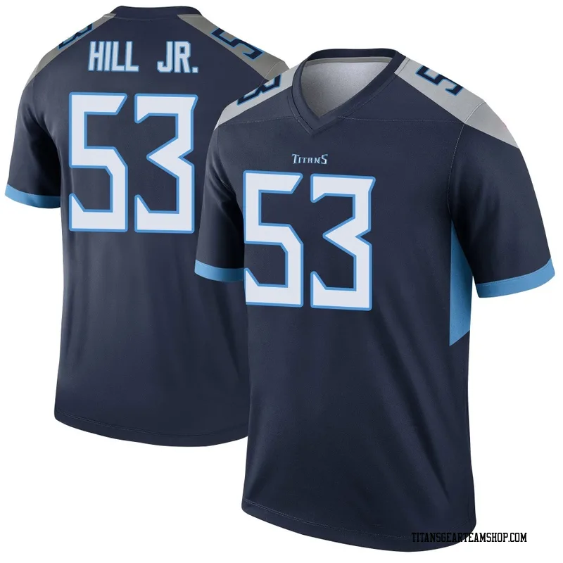 Men's Anthony Hill Jr. Tennessee Titans Nike Legend Jersey - Navy