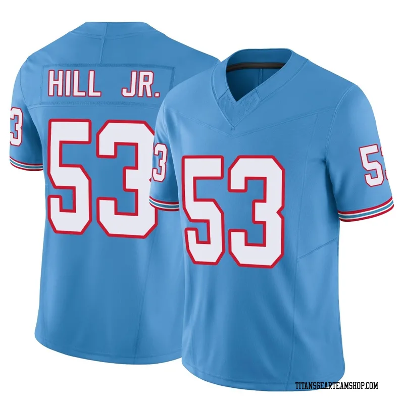 Men's Anthony Hill Jr. Tennessee Titans Nike Limited Vapor F.U.S.E. Jersey - Light Blue
