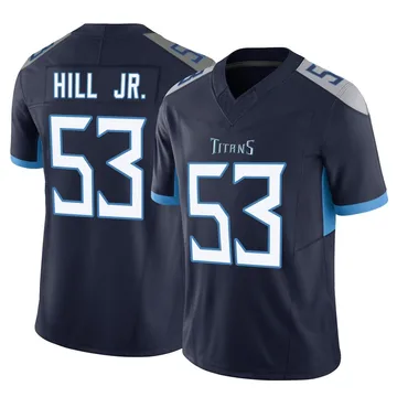 Men's Anthony Hill Jr. Tennessee Titans Nike Limited Vapor F.U.S.E. Jersey - Navy