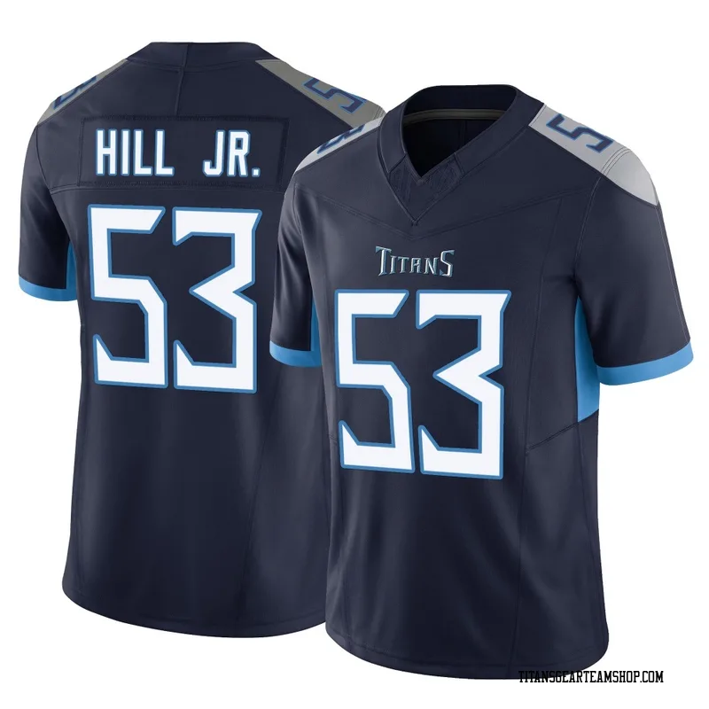 Men's Anthony Hill Jr. Tennessee Titans Nike Limited Vapor F.U.S.E. Jersey - Navy
