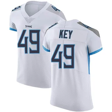 Men's Arden Key Tennessee Titans Nike Elite Vapor Untouchable Jersey - White