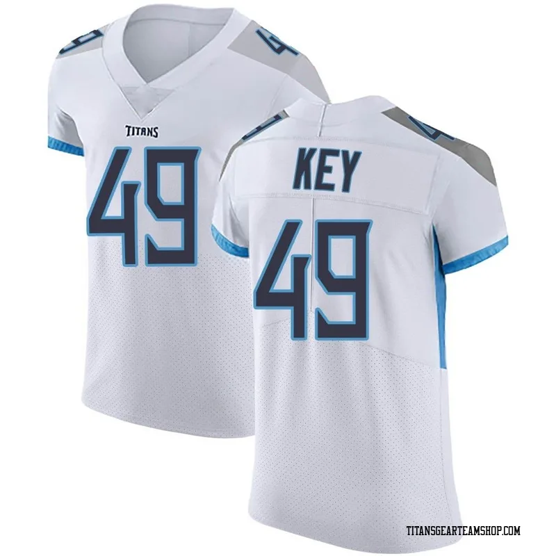 Men's Arden Key Tennessee Titans Nike Elite Vapor Untouchable Jersey - White
