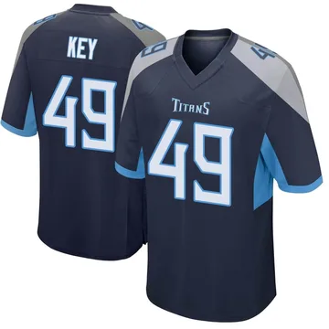 Men's Arden Key Tennessee Titans Nike Game Jersey - Navy