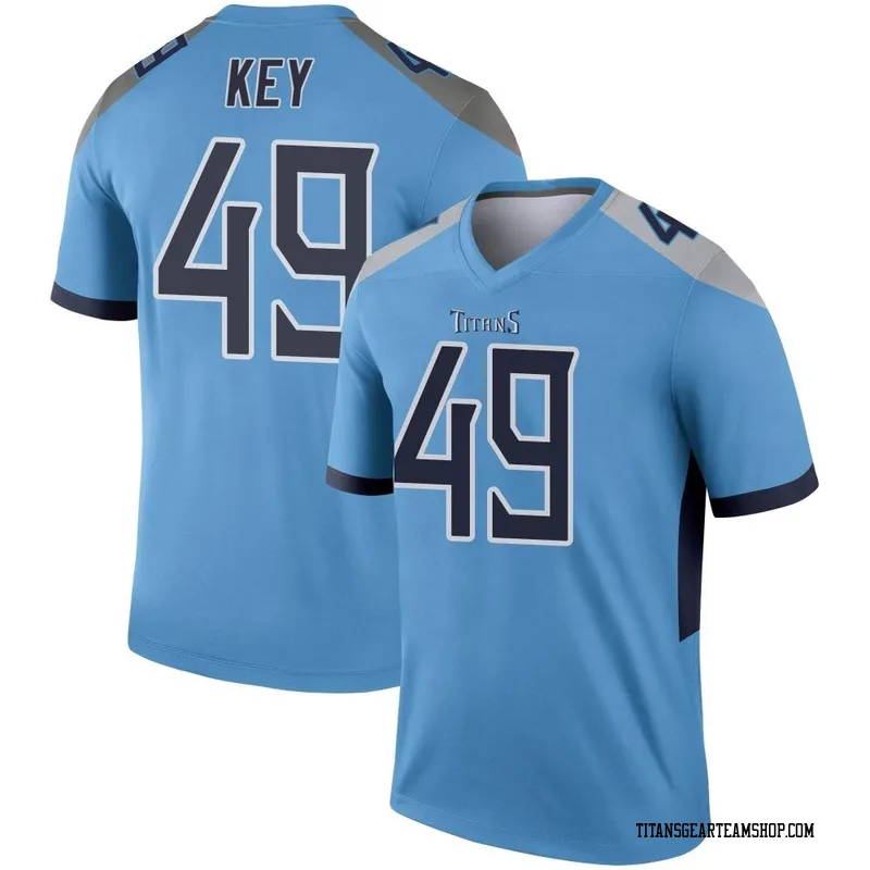 Men's Arden Key Tennessee Titans Nike Legend Jersey - Light Blue