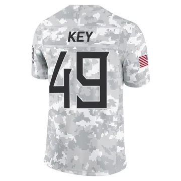 Men's Arden Key Tennessee Titans Nike Limited 2024 Salute to Service Jersey - Arctic Camo