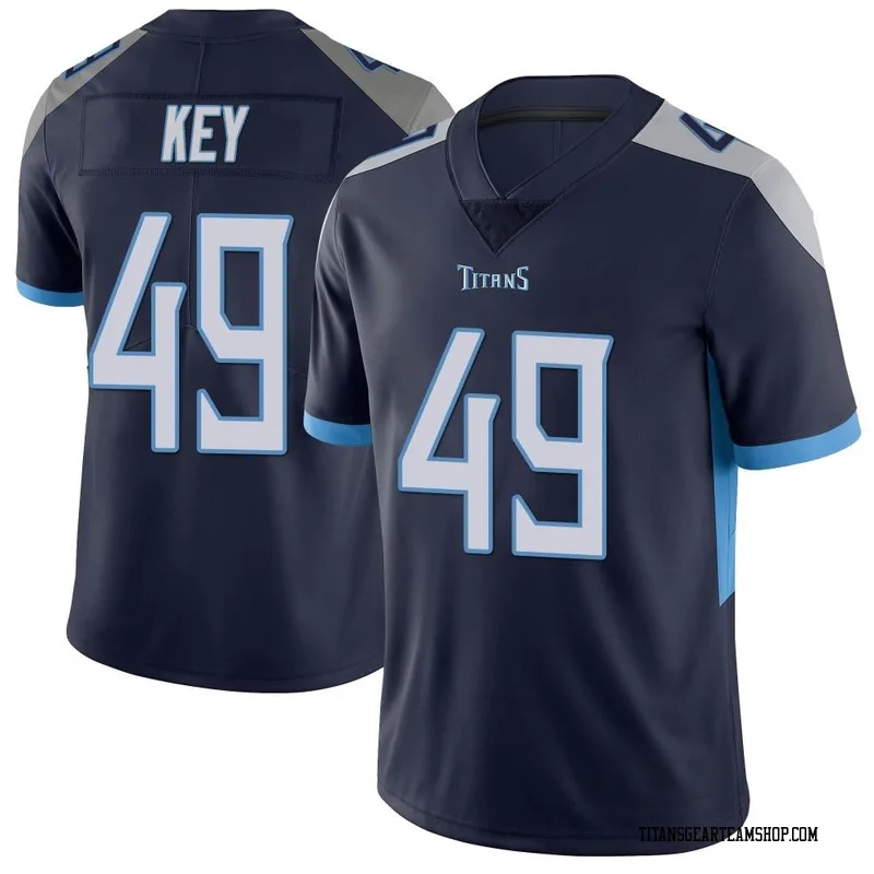 Men's Arden Key Tennessee Titans Nike Limited Vapor Untouchable Jersey - Navy