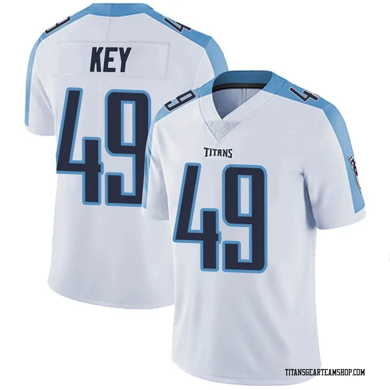 Men's Arden Key Tennessee Titans Nike Limited Vapor Untouchable Jersey - White