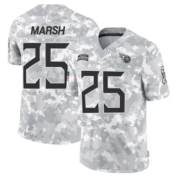 Men's Armani Marsh Tennessee Titans Nike Limited 2024 Salute to Service Jersey - Arctic Camo