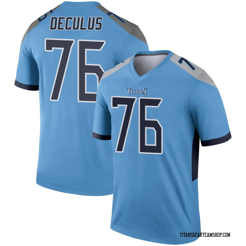 Men's Austin Deculus Tennessee Titans Nike Legend Jersey - Light Blue