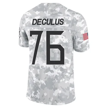 Men's Austin Deculus Tennessee Titans Nike Limited 2024 Salute to Service Jersey - Arctic Camo