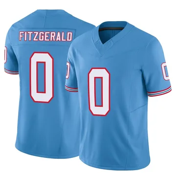 Men's Bishop Fitzgerald Tennessee Titans Nike Limited Vapor F.U.S.E. Jersey - Light Blue