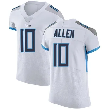 Men's Brandon Allen Tennessee Titans Nike Elite Vapor Untouchable Jersey - White