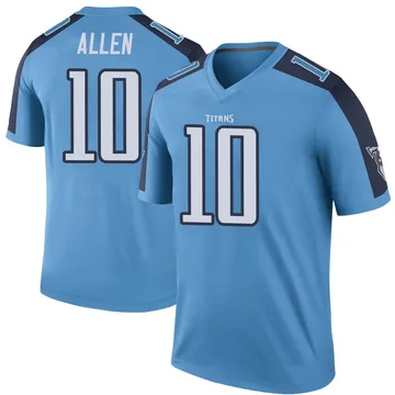 Men's Brandon Allen Tennessee Titans Nike Legend Color Rush Jersey - Light Blue