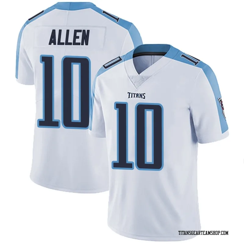Men's Brandon Allen Tennessee Titans Nike Limited Vapor Untouchable Jersey - White