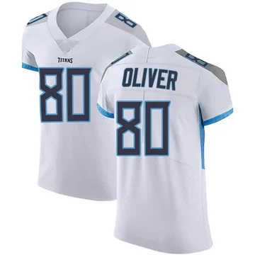 Men's Bryce Oliver Tennessee Titans Nike Elite Vapor Untouchable Jersey - White