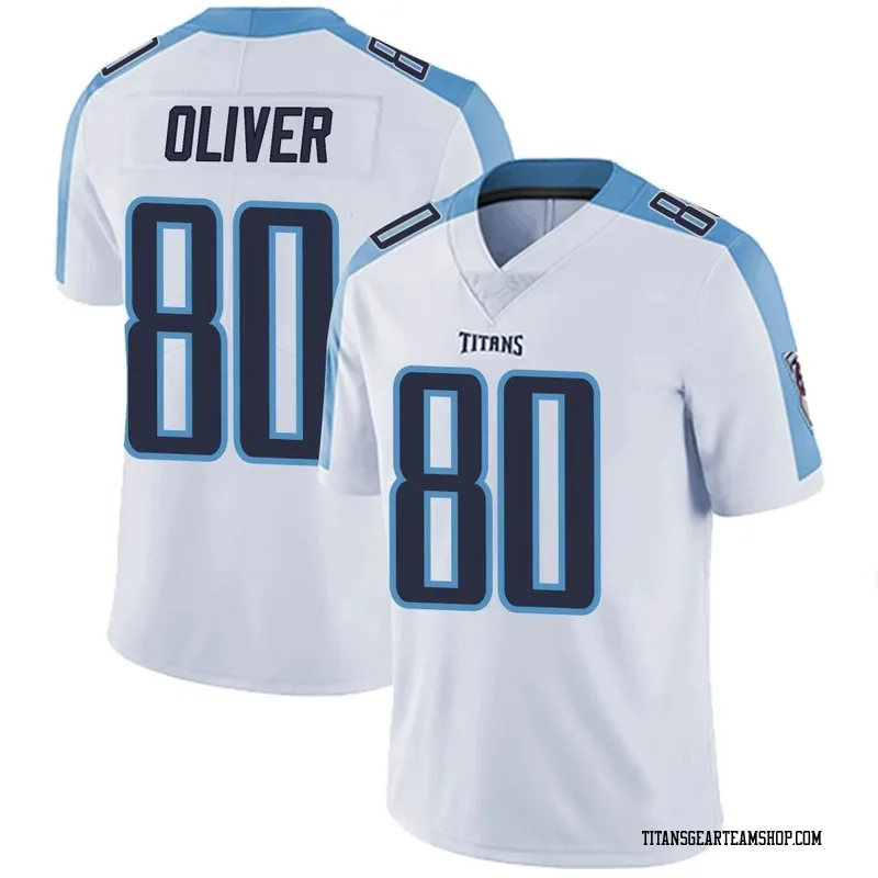 Men's Bryce Oliver Tennessee Titans Nike Limited Vapor Untouchable Jersey - White