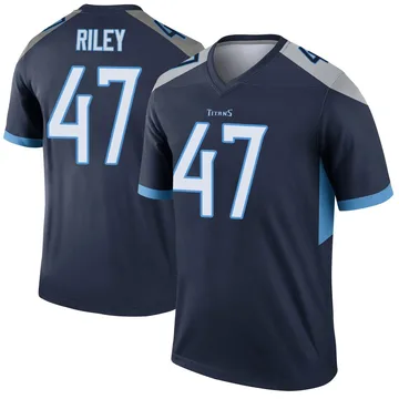 Men's Cam Riley Tennessee Titans Nike Legend Jersey - Navy