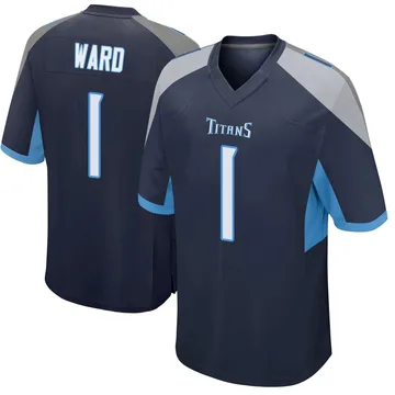 Men's Cam Ward Tennessee Titans Nike Game Jersey - Navy