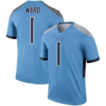 Men's Cam Ward Tennessee Titans Nike Legend Jersey - Light Blue