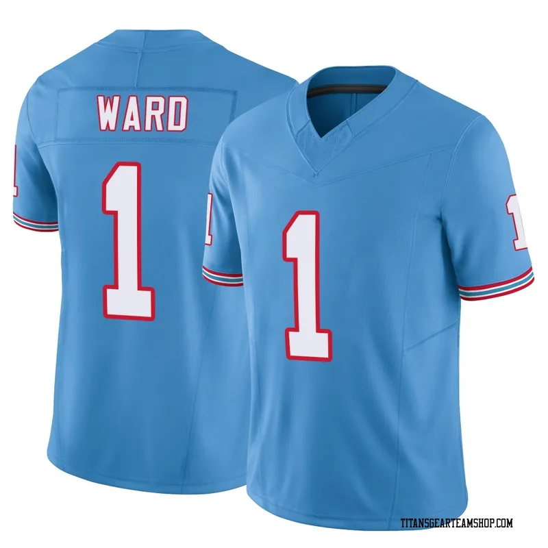 Men's Cam Ward Tennessee Titans Nike Limited Vapor F.U.S.E. Jersey - Light Blue