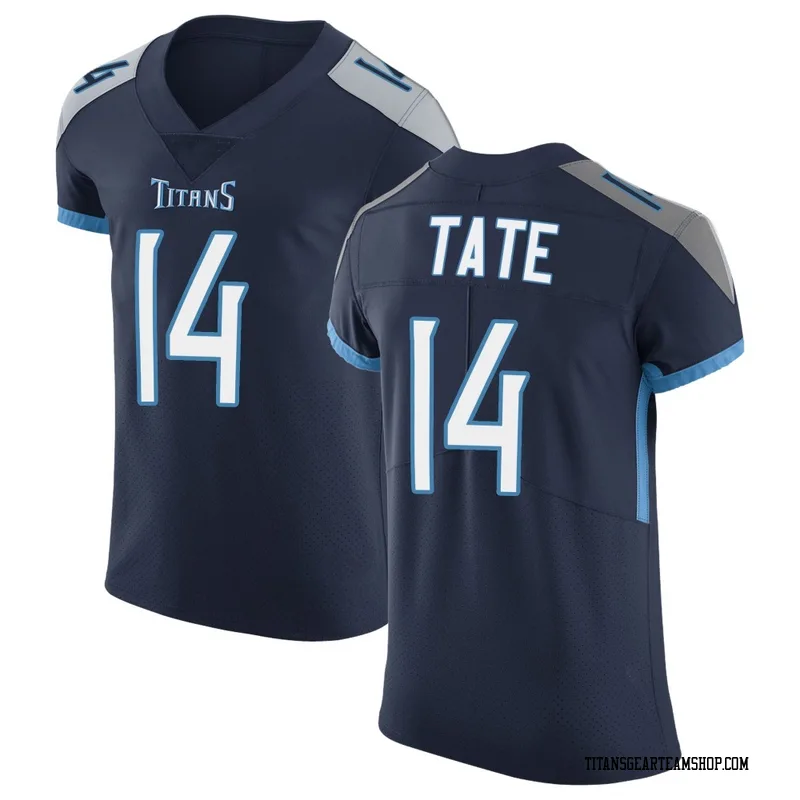 Men's Carnell Tate Tennessee Titans Nike Elite Vapor Untouchable Jersey - Navy