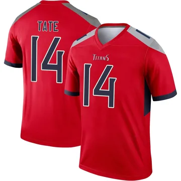 Men's Carnell Tate Tennessee Titans Nike Legend Inverted Jersey - Red