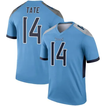 Men's Carnell Tate Tennessee Titans Nike Legend Jersey - Light Blue