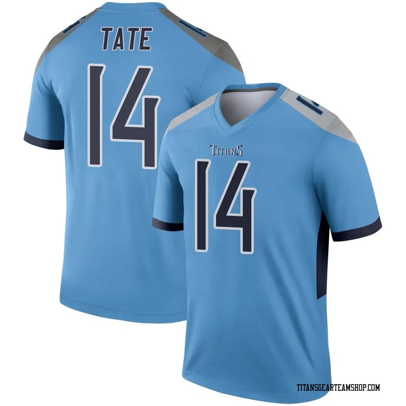 Men's Carnell Tate Tennessee Titans Nike Legend Jersey - Light Blue