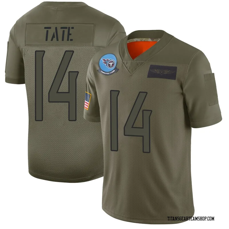 Men's Carnell Tate Tennessee Titans Nike Limited 2019 Salute to Service Jersey - Camo
