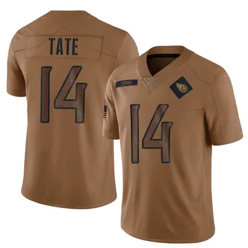 Men's Carnell Tate Tennessee Titans Nike Limited 2023 Salute To Service Jersey - Brown
