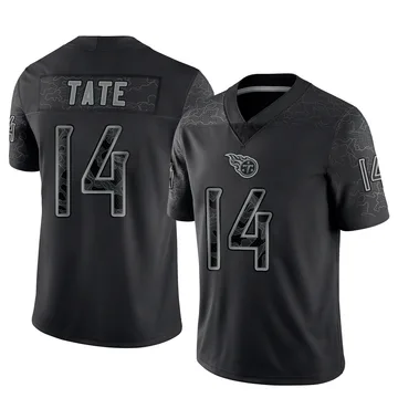 Men's Carnell Tate Tennessee Titans Nike Limited Reflective Jersey - Black