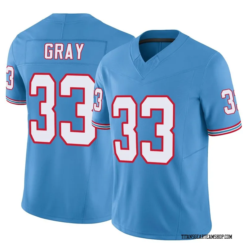Men's Cedric Gray Tennessee Titans Nike Limited Vapor F.U.S.E. Jersey - Light Blue