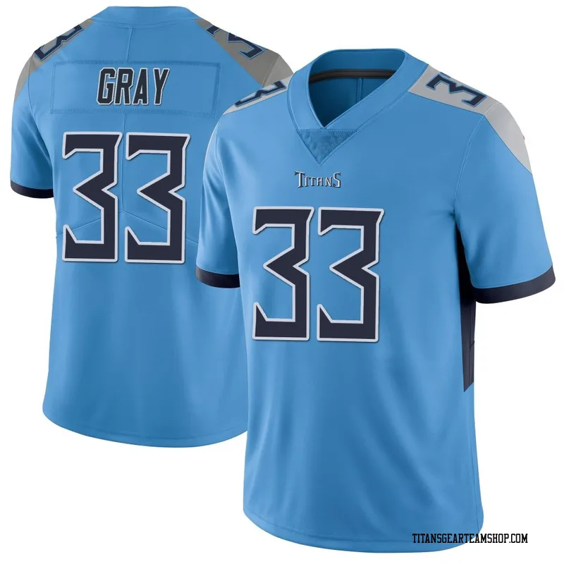 Men's Cedric Gray Tennessee Titans Nike Limited Vapor Untouchable Jersey - Light Blue