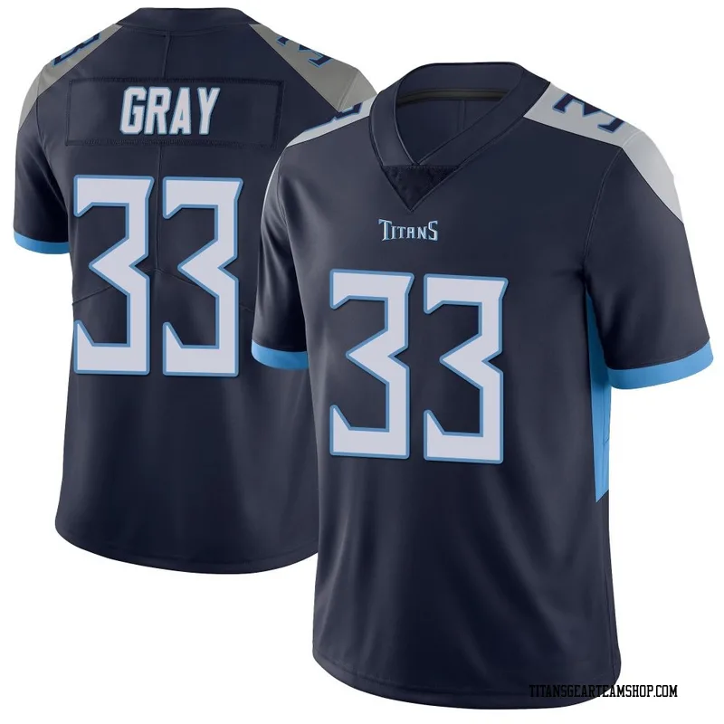 Men's Cedric Gray Tennessee Titans Nike Limited Vapor Untouchable Jersey - Navy