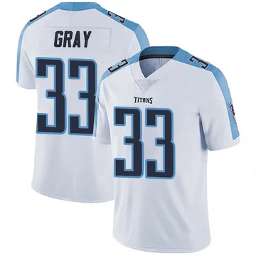 Men's Cedric Gray Tennessee Titans Nike Limited Vapor Untouchable Jersey - White