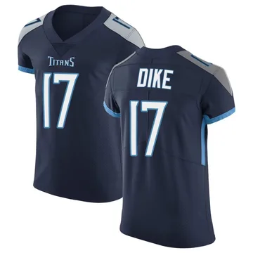 Men's Chimere Dike Tennessee Titans Nike Elite Vapor Untouchable Jersey - Navy